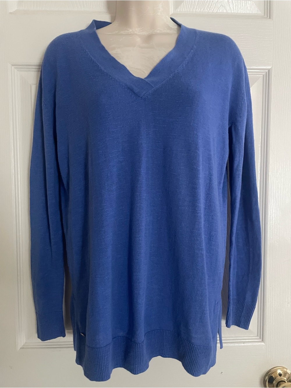 Lilly Pulitzer Women’s V-Neck Sweater in Cobalt Blue XS